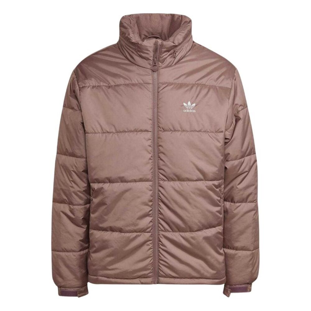 Adidas Mens Essentials Puffer Jacket / Burgundy